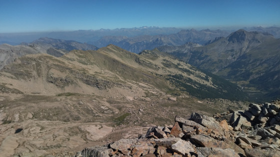 Le sommet de l'Estrop