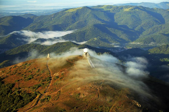 Le sommet du Grand Ballon et le radar