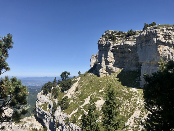 Le sommet du Mont Granier