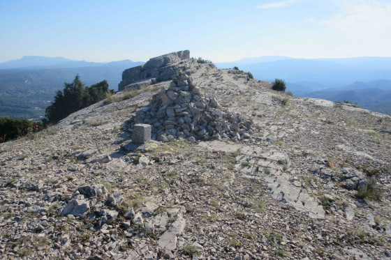 Le sommet du Mont Julien
