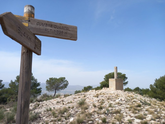 Le sommet du Quartel