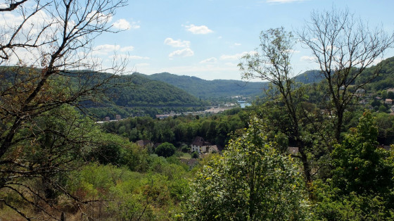 Le sud de la vall&eacute;e du Doubs