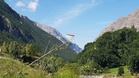 Le téléphérique de La Grave