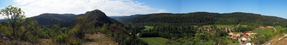 Le val de Bourg-de-Sirod