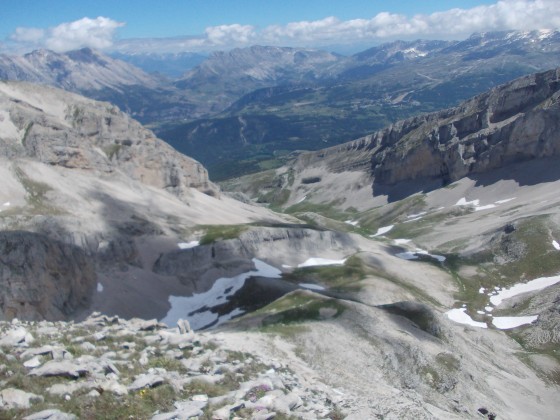 le vallon de Truchière vu des Prêtres