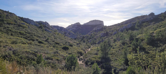 Le vallon intérieur sur le chemin du retour