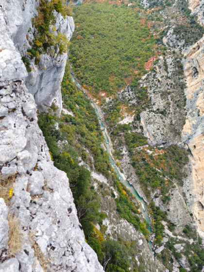 Le Verdon vu du belvédère
