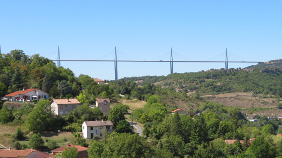 Le viaduc avec un zoom un peu plus fort