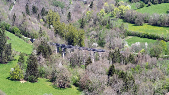 Le viaduc du tacot