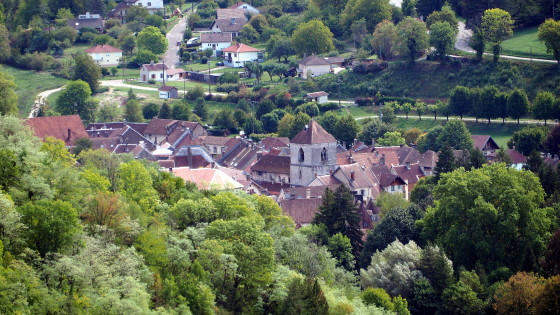 Le vieux toits de Vuillafans