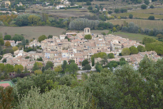 Le village de Beaumont en Pertuis