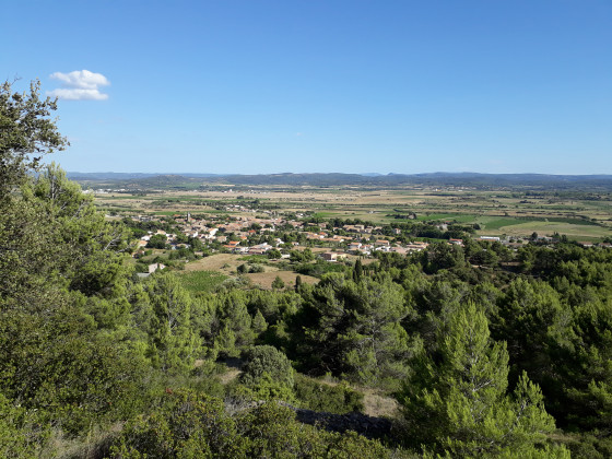 Le village de Conhilac-corbières