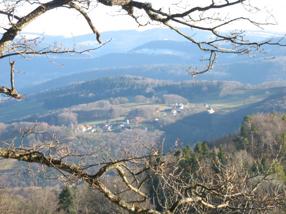 le village de Kleinlûtzel en Suisse