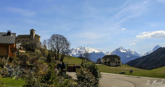 Le village de Montmin
