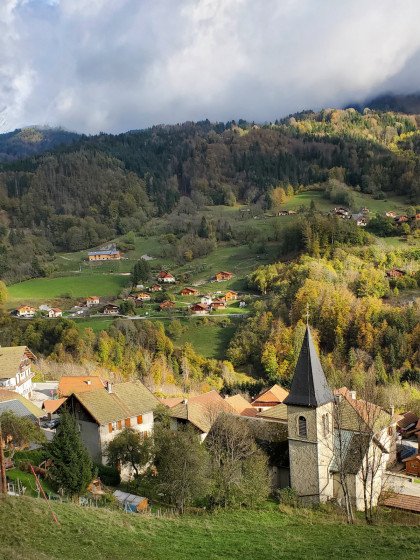 Le village du Bouchet-Mont-Charvin