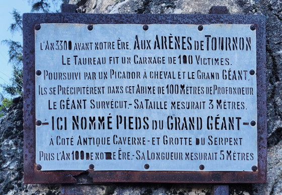 Légende du géant