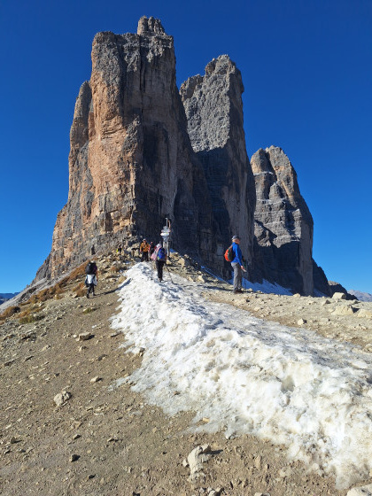 Les 3 cimes depuis le lavadero