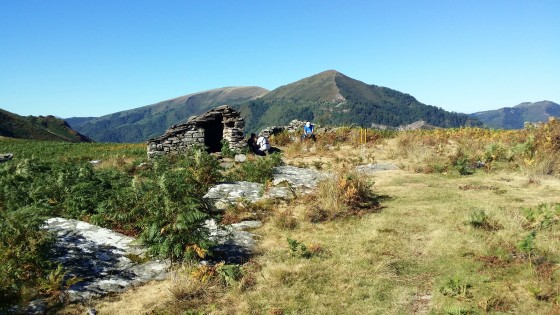 les bergeries en ruines