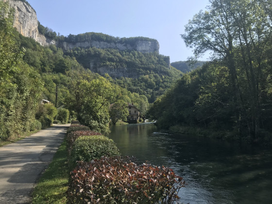 Les berges de la Loue