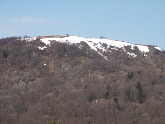 Les corniches de neige du Ballon d\'Alsace