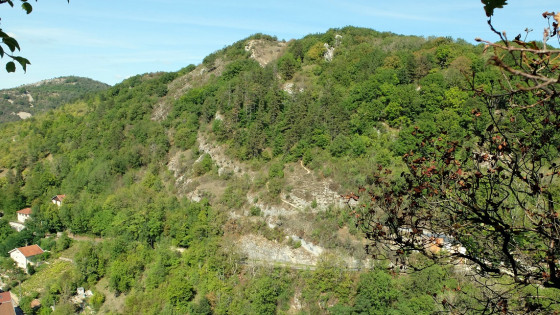 Les corniches du Bois de Peu
