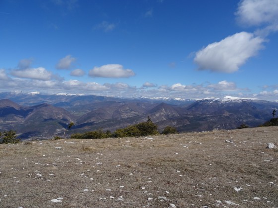 Les crêtes de la montagnes de la Lance