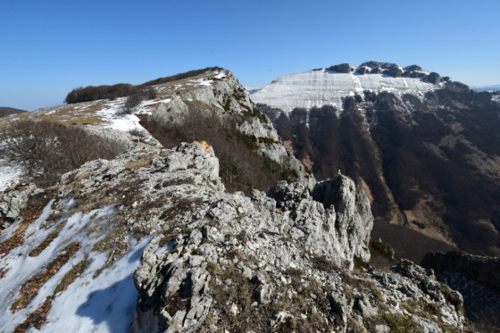 les cr&ecirc;tes de la Sausse