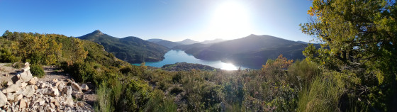 Les crêtes de Pidanoux au départ de st Julien du Verdon