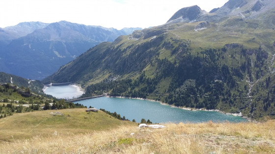 Les deux lacs du barrage d\'Aussois