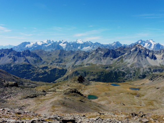 Les Ecrins et la Meije