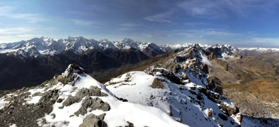 Les &Eacute;crins, Grandes Rousses et Cerces