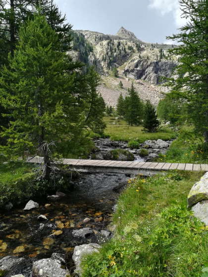 Les environs du refuge de la Cougourde