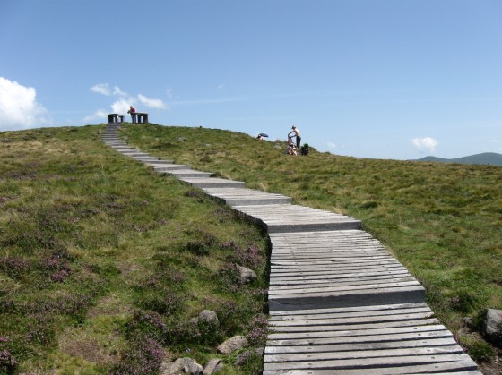 les escaliers de la Banne d\'Ordanche