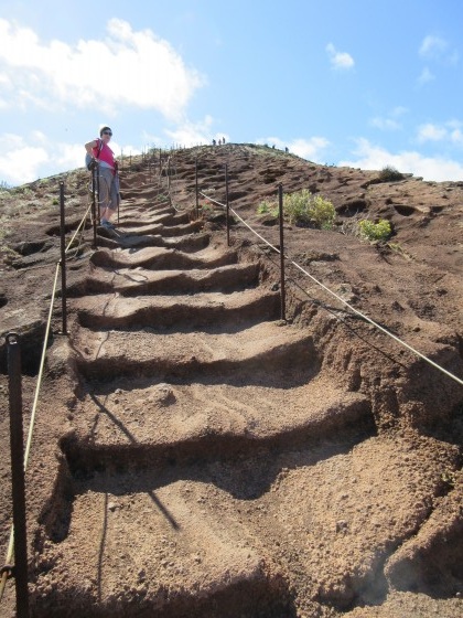 Les escaliers Du Pico Do Furado