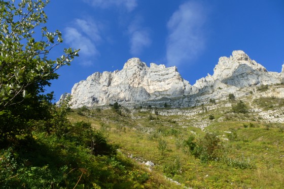 Les falaises du Vercors