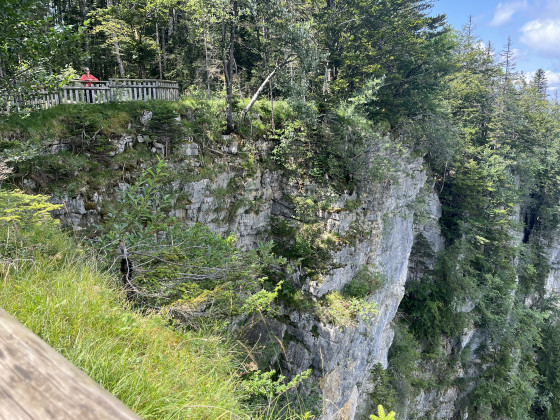 Les falaises de la Roche Fauconni&egrave;re