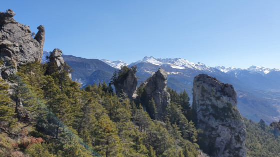Les falaises