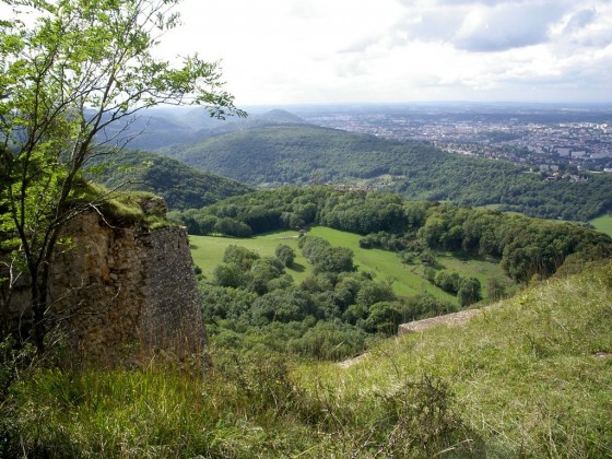 Les fossés du Fort Woirol