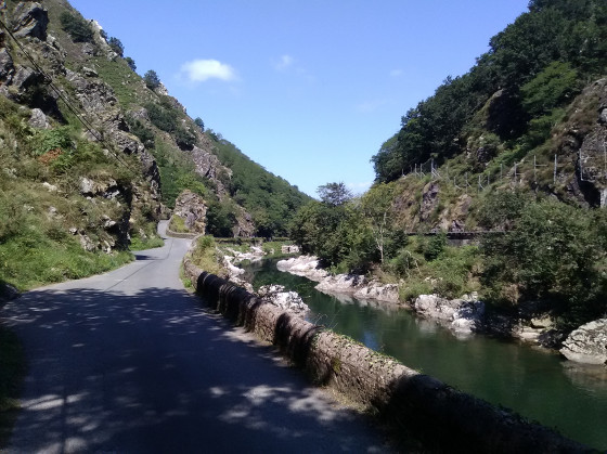 Les gorges de la Nive