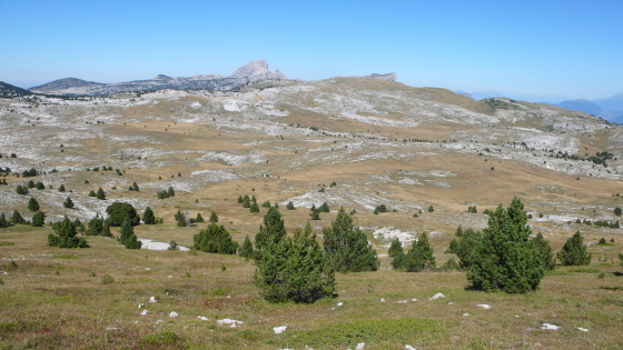 Les Hauts Plateaux depuis la Croix du Lautaret