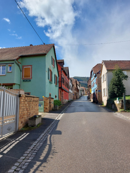 Les jolies maisons colorées d'Ottrott