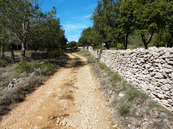 Les murailles d'Aribeau.