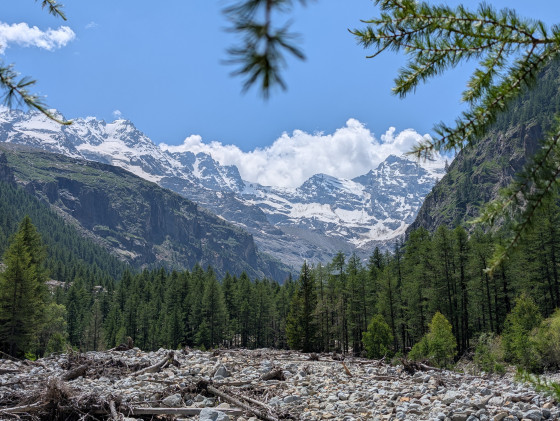 Les &oelig;uvres du torrent en col&egrave;re