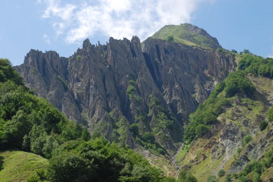 Les orgues, curiosité géologique