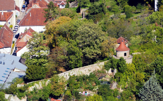 Les remparts de Poligny