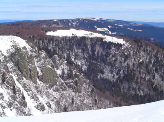 Les rochers de la Martinswand