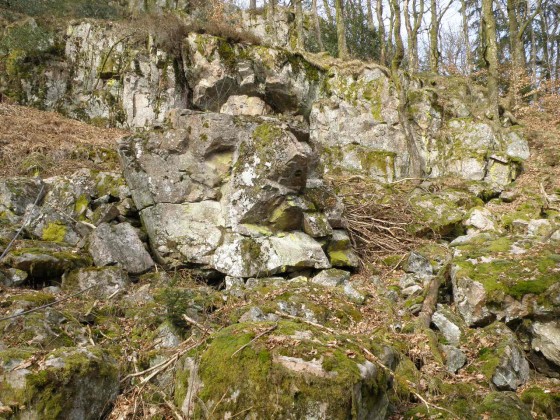 Les rochers \