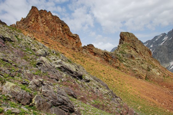 Les rouges du Col des Chevrettes