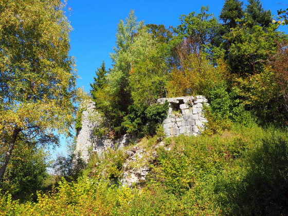 Les ruines de Château-Vilain