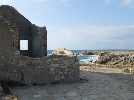 Les ruines de la maison des Douaniers